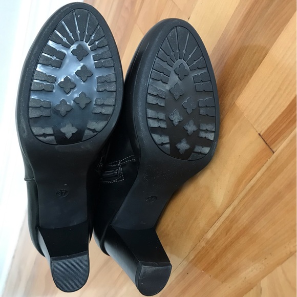 Black Heeled Boots - Picture 3 of 6